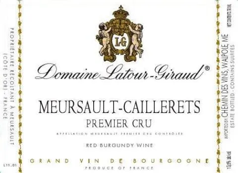 Red Burgundy Domaine-Latour-Girard 2014 Meursault-Caillerets 1er Cru Point Wine Spirits