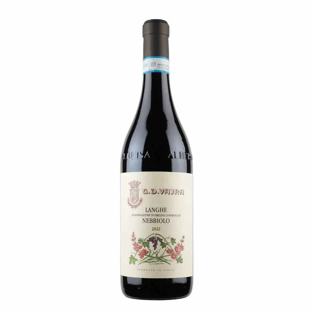 Red Wine G.D.Vajra Langhe Nebbiolo 026458 Point Wine Spirits