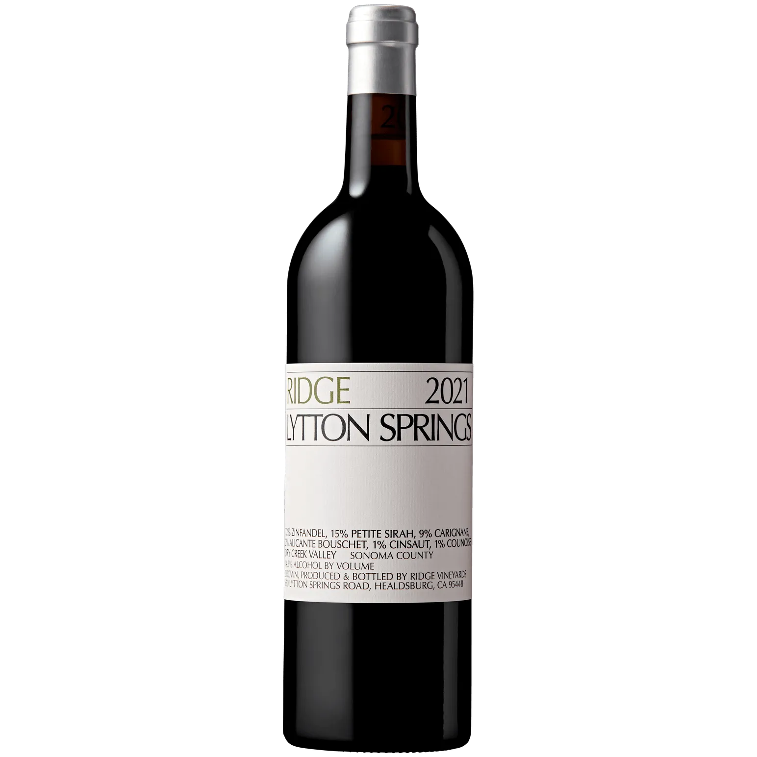 Ridge Vineyards Lytton Springs 2021
