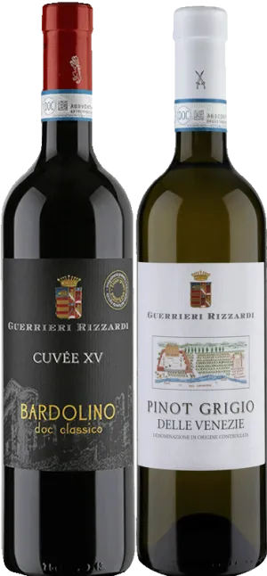 Rizzardi Pinot Grigio Bardolino Gift Set