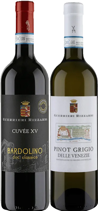 Rizzardi Pinot Grigio Bardolino Gift Set