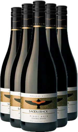 Saddleback by Peregrine Pinot Noir 2022 SIX PACK