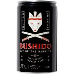 Sake 180ml Bushido Way of the Warrior Point Wine Spirits
