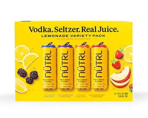 Seltzer NUTRL 8pk Lemonade 205005 Point Wine Spirits