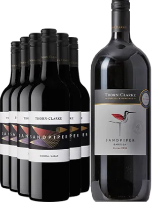 Thorn-Clarke Sandpiper Shiraz 2020 12 PACK   1 Magnum