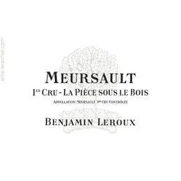 White Burgundy Benjamin Leroux 2022 Meursault-Blagney Premier Cru La Piece Sous Le Bois Point Wine Spirits